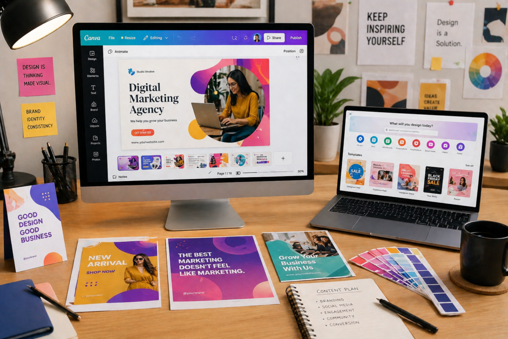Canva Editing: Turning Ideas into Visually Powerful Content